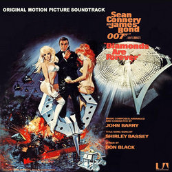 Diamonds Are Forever Soundtrack (John Barry) - CD cover