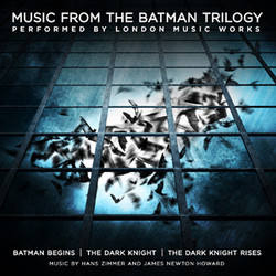 Music from the Batman Trilogy Soundtrack (James Newton Howard, Hans Zimmer) - CD cover