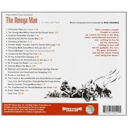 The Omega Man Soundtrack (Ron Grainer) - CD Back cover