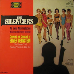 The Silencers Soundtrack (Elmer Bernstein) - CD cover