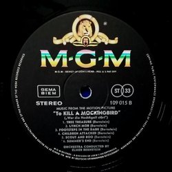 To Kill a Mockingbird Bande Originale (Elmer Bernstein) - cd-inlay