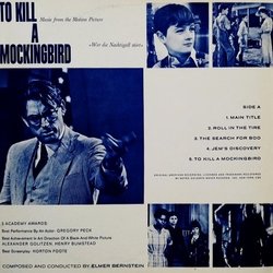 To Kill a Mockingbird Soundtrack (Elmer Bernstein) - cd-inlay