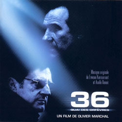 36 Quai des Orfvres Soundtrack (Erwann Kermorvant, Axelle Renoir) - CD cover