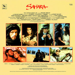 Sahara Soundtrack (Ennio Morricone) - CD Back cover