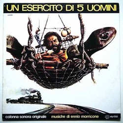 Un Esercito Di 5 Uomini Soundtrack (Ennio Morricone) - Cartula