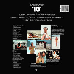 10 Soundtrack (Various Artists, Henry Mancini) - CD Back cover