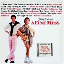 A Fine Mess Soundtrack (Various Artists, Henry Mancini) - CD cover