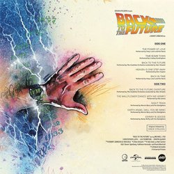 Back To The Future Soundtrack (Various Artists, Alan Silvestri) - CD Back cover