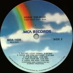 Hang 'em High Bande Originale (Dominic Frontiere) - cd-inlay