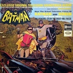 Batman and Robin Soundtrack (Nelson Riddle) - CD cover