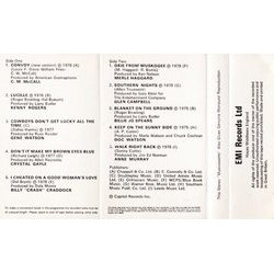 Convoy Soundtrack (Various Artists, Chip Davis) - CD Achterzijde