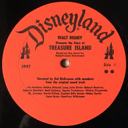 Treasure Island Soundtrack (Dal McKennon, Clifton Parker) - cd-inlay