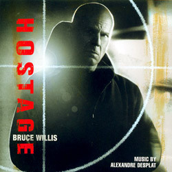 Hostage Soundtrack (Alexandre Desplat) - CD cover