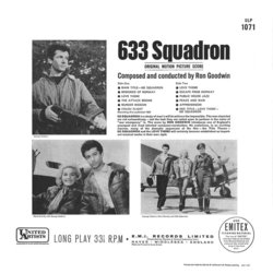 633 Squadron Soundtrack (Ron Goodwin) - CD Back cover