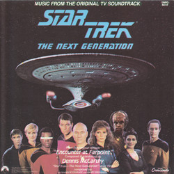 Star Trek: The Next Generation - Encounter at Farpoint Soundtrack (Dennis McCarthy) - CD cover