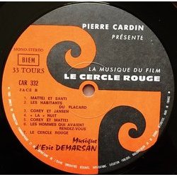 Le Cercle rouge Soundtrack (ric Demarsan) - cd-inlay