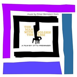 The Man with the Golden Arm Soundtrack (Elmer Bernstein) - CD cover