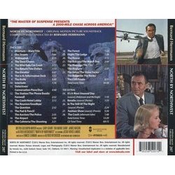 North by Northwest Soundtrack (Bernard Herrmann) - CD Achterzijde