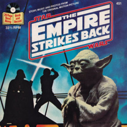 The Story of Star Wars: The Empire Strikes Back Soundtrack (John Williams) - CD cover