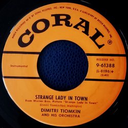 Strange Lady In Town / Land Of The Pharaohs Soundtrack (Dimitri Tiomkin) - CD cover