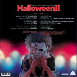 Halloween II Soundtrack (Various Artists, Tyler Bates) - CD Back cover