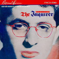 The Inquirer Soundtrack (Bernard Herrmann) - CD cover