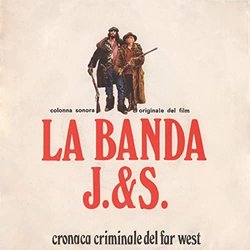 La Banda J. & S. - Cronaca criminale del Far West Soundtrack (Ennio Morricone) - CD cover