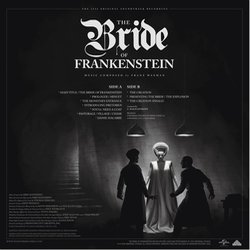 The Bride of Frankenstein Soundtrack (Franz Waxman) - CD Achterzijde