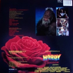 Harry and the Hendersons Soundtrack (Bruce Broughton) - CD Back cover