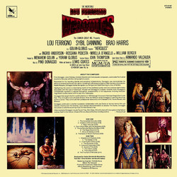 Hercules Soundtrack (Pino Donaggio) - CD Back cover