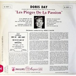 Les Piges de la passion Soundtrack (Percy Faith) - CD Back cover