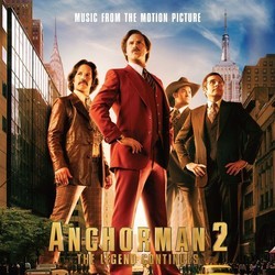 Anchorman 2: The Legend Continues Soundtrack (Various Artists) - CD cover