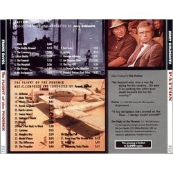 Patton / The Flight of the Phoenix Soundtrack (Frank DeVol, Jerry Goldsmith) - CD Back cover