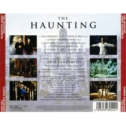 The Haunting Soundtrack (Jerry Goldsmith) - CD Back cover
