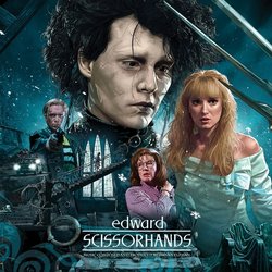 Edward Scissorhands Soundtrack (Various Artists, Danny Elfman) - Cartula