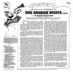 1001 Arabian Nights Soundtrack (George Duning) - CD Back cover