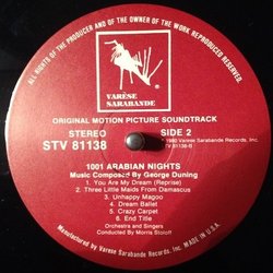1001 Arabian Nights Soundtrack (George Duning) - cd-inlay