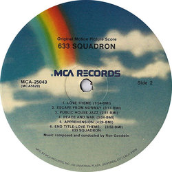 633 Squadron Soundtrack (Ron Goodwin) - cd-inlay