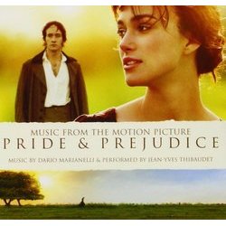 Pride & Prejudice Soundtrack (Dario Marianelli) - CD cover