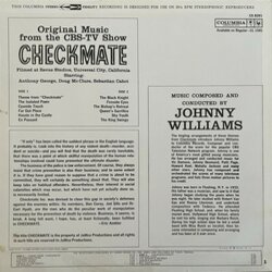 Checkmate Soundtrack (John Williams) - CD Back cover