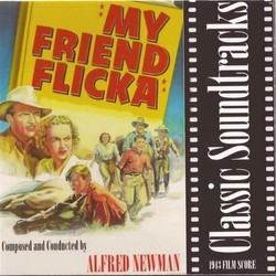 My Friend Flicka Soundtrack (Alfred Newman) - CD cover