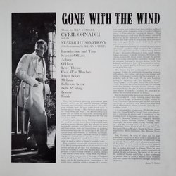 Gone With The Wind Bande Originale (Ornadel , Max Steiner) - cd-inlay