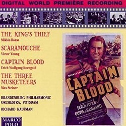 Captain Blood Soundtrack (Erich Wolfgang Korngold, Mikls Rzsa, Max Steiner, Victor Young) - Cartula