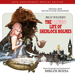 The Private Life of Sherlock Holmes Soundtrack (Mikls Rzsa) - CD cover