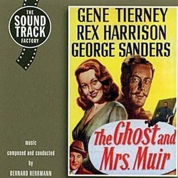 The Ghost and Mrs. Muir Soundtrack (Bernard Herrmann) - CD cover