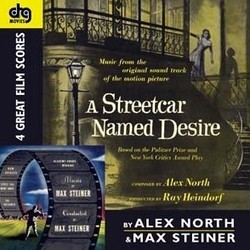 A Streetcar Named Desire Soundtrack (Alex North, Max Steiner) - CD cover