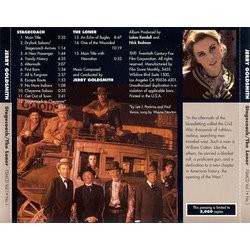 Stagecoach And The Loner Soundtrack (Jerry Goldsmith) - CD Back cover
