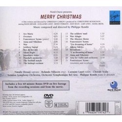 Merry Christmas Soundtrack (Philippe Rombi) - CD Trasero