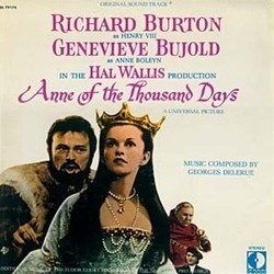 Anne of the Thousand Days Soundtrack (Georges Delerue) - CD cover