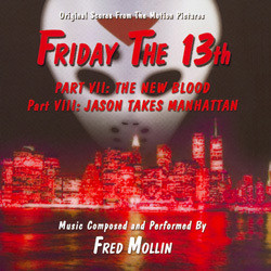 Friday The 13th: Parts 7 & 8 Soundtrack (Fred Mollin) - Cartula